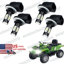 FOR ARCTIC CAT 400 500 650 700 HI-LOW BEAM HEADLIGHT LED LIGHT BULB WHITE BRIGHT