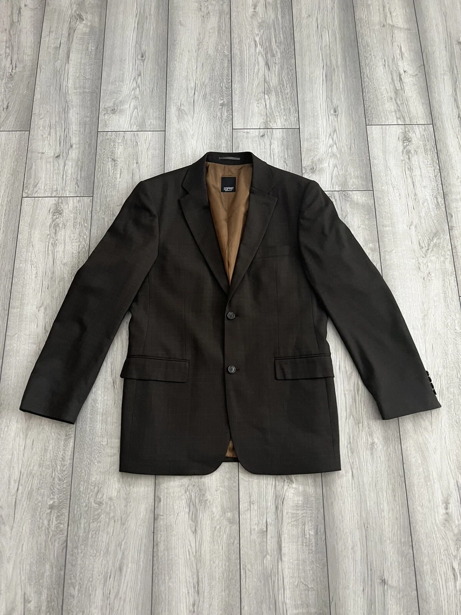 Esprit Brown Mens Suit Jacket Size Eur 52 UK 42R