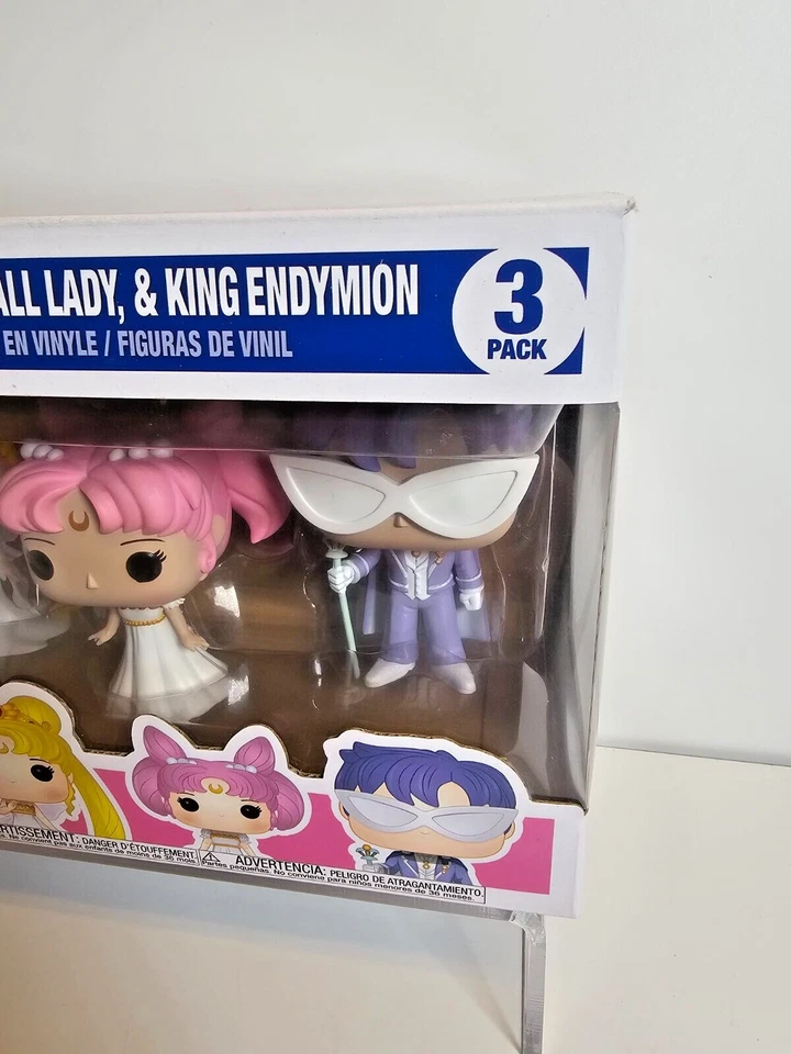 SAILOR MOON 3 PACK FUNKO POP  - NEO QUEEN SERENITY, SMALL LADY, KING ENDYMION - Image 4 of 4