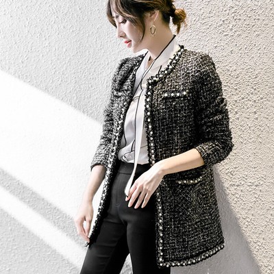 round collar blazer