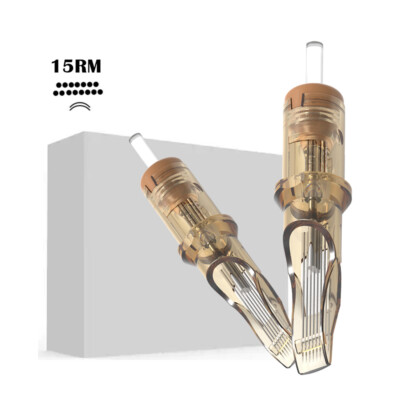 Tattoo Nadeln 15RM 20pcs Steril Einweg Nadel Cartridge Needles Round Magnum 0.35