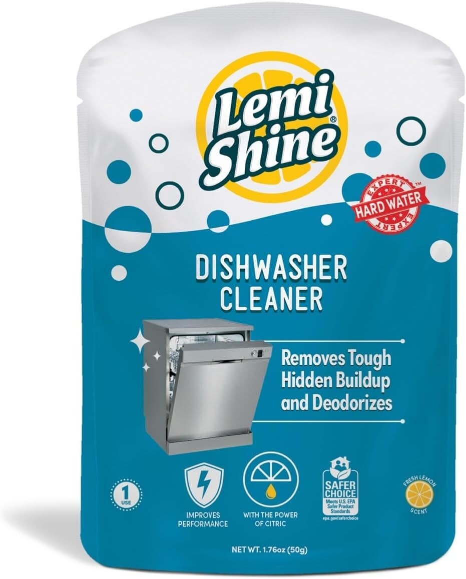 Eco-Friendly Citric Acid Dishwasher Cleaner & Deodorizer