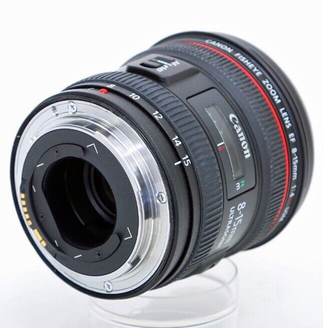 Canon EF8-15 EF 8-15mm F4L Fish Eye USM Lens Made In Japan