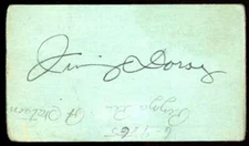 Jimmy Dorsey PSA DNA Signed Membership Card Autograph