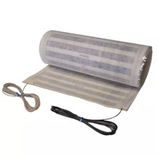 QuietWarmth Tile QWT1.5X5F120 Radiant Floor Heating Mat for Below Tile Stone and