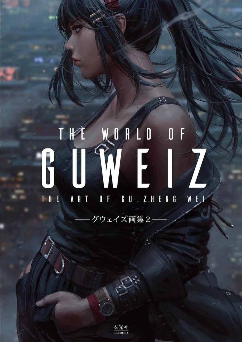 グウェイズ　画集セット Book THE WORLD OF GUWEIZ - The Art of Gu Zheng Wei 2 Japan
