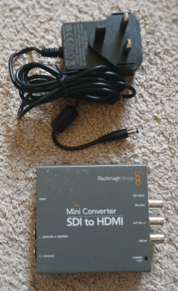 Blackmagic Mini Converter SDI to HDMI with PSU | eBay UK