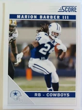 2011 Score Football #81 Marion Barber