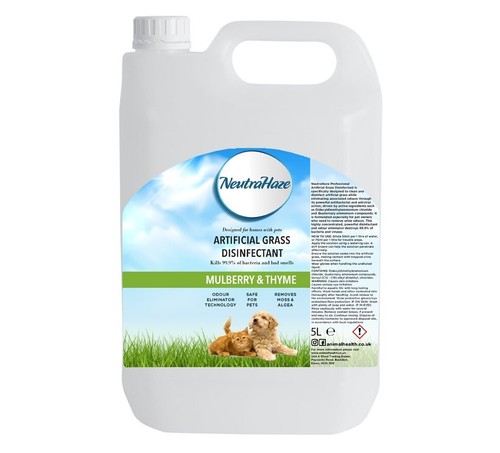5L NeutraHaze Artificial Grass Disinfectant - Deodoriser & Cleaner Concentrate - Picture 120 of 198