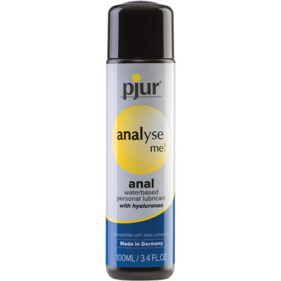 Pjur Analyse Me Water-Based 3.4oz - Personal Anal Lubricant Lube