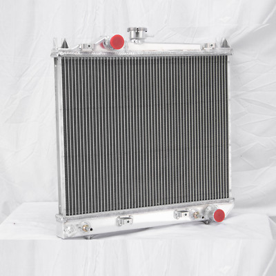 CU981 2 Row Aluminum Radiator For 1987-1999, 93 Dodge Dakota 2.2L 2.5L ...
