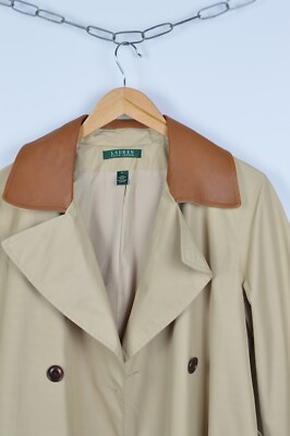ジャケット・アウター 90s vintage RALPH LAUREN trench coat L Vintage Polo Ralph Lauren Mens Tan Quilted Down Insulated Trench