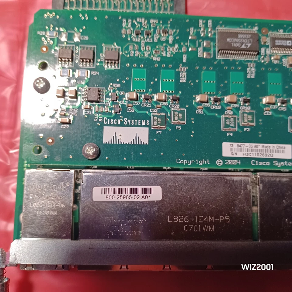Cisco HWIC-D-9ESW 9 Port HighSpeed Network Module Interface Card HWICD9ESW - Image 2 of 4