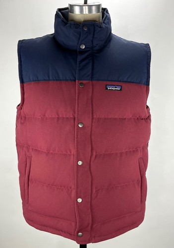 PATAGONIA BIVY DOWN VEST JACKET RED 