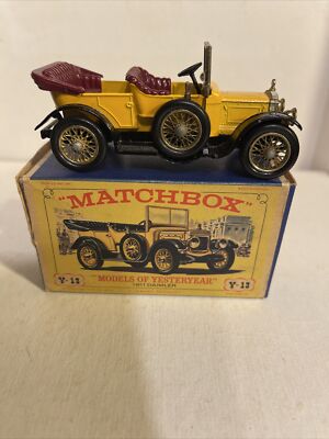 Lesney Matchbox Y-13 Models of Yesteryear 1911 Daimler car New in