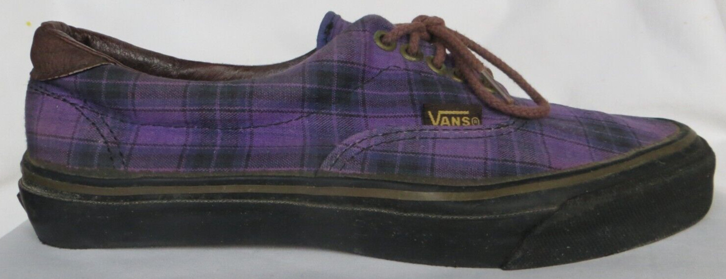 Vans Vintage Skate Shoes Sneakers USA 1990s Low Top L… Gem