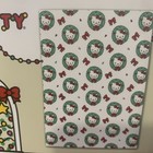 New Hello Kitty Christmas Red Bow Wreath Plush 60 x 90 Throw Blanket With Tag — photo 5