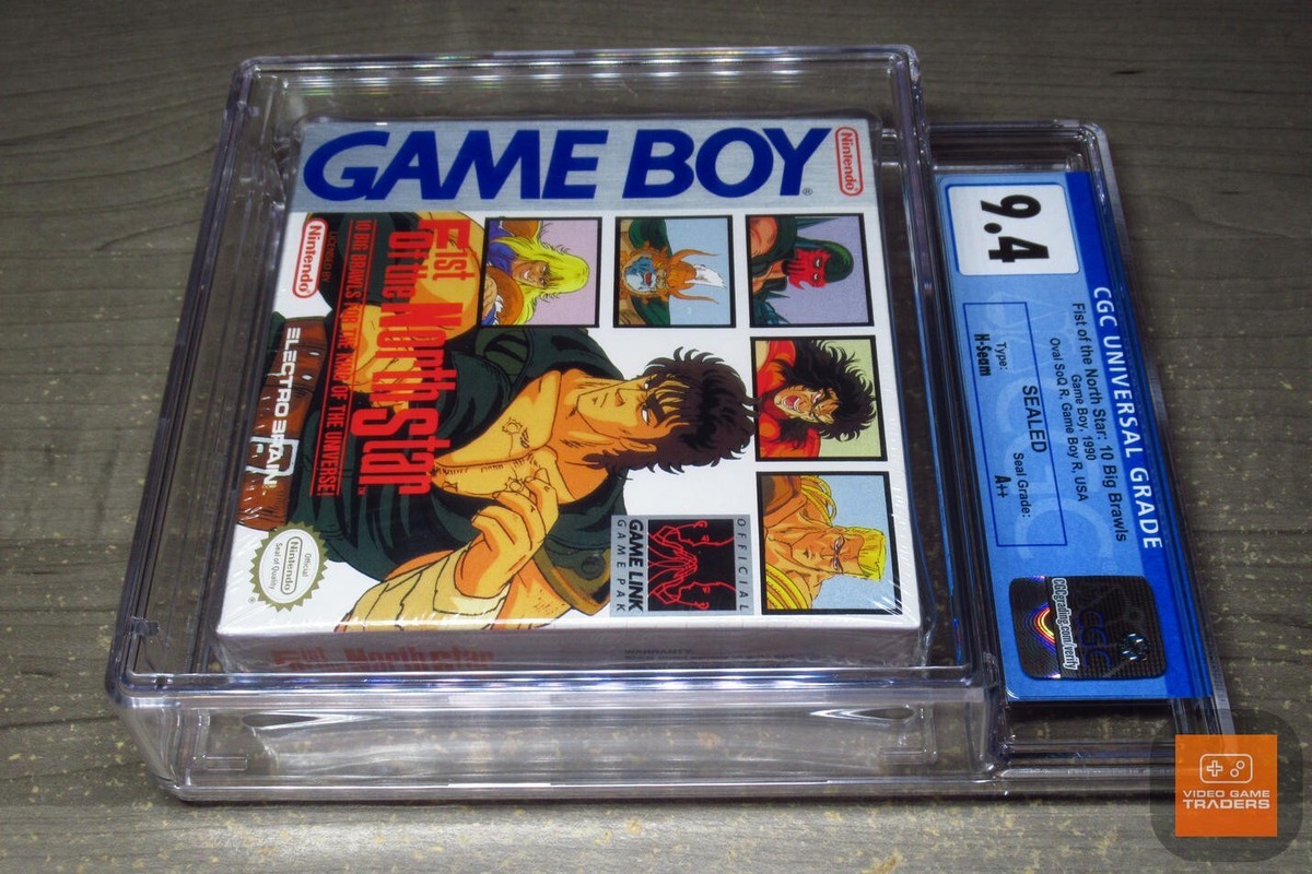CGC 9.4 A++ - Fist of the North Star Original Game Boy CGC 9.4 A++ - Fist of the North Star Original Game Boy