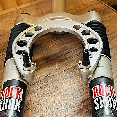 Rare Specialized Rock Shox FSX Carbon Suspension Fork 1 1/8 Rare Specialized Rock Shox FSX Carbon Suspension Fork 1 1/8