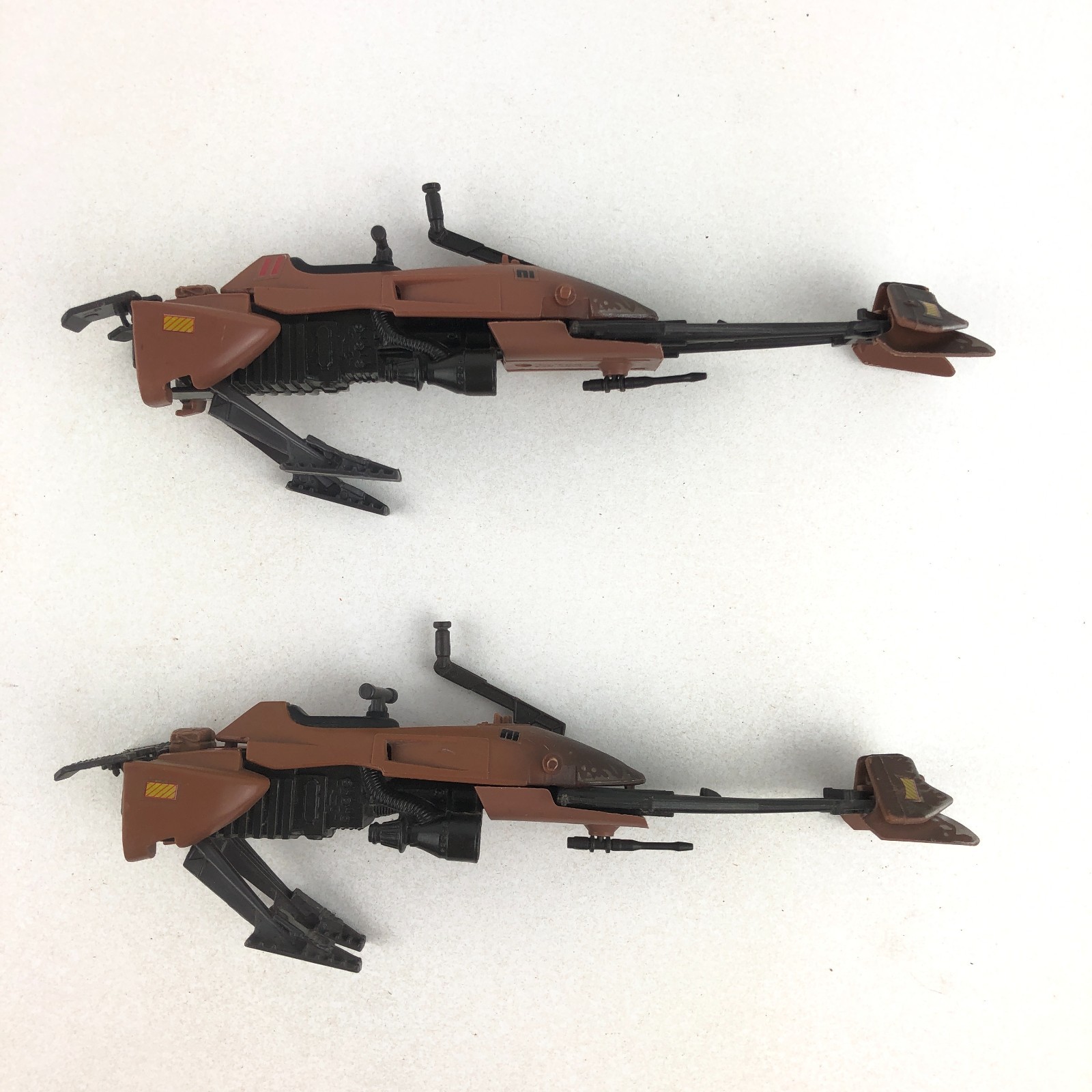 Tonka Star Wars 1995 Speeder Bikes & Leia Action Figure LOT for Parts or Repair