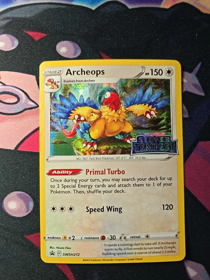 Archeops - (Prerelease) SWSH272 SWSH: Sword & Shield Promo Cards Holo - Image 2 of 4