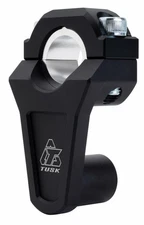 Tusk 2" Black Pivoting Handlebar Risers 7/8" to 7/8" or 1-1/8" ATV Motorcycle