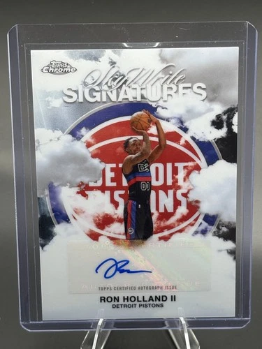 2025 Topps Chrome Ron Holland II Sky Write Signatures (RAW)