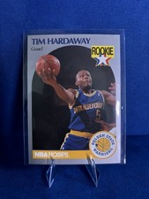 1990-91 NBA HOOPS Tim Hardaway #113 (RC) MINT Topps Panini