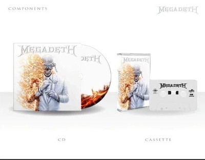 FINAL BOX SET MEGADETH 2026 ARGENTINA CD + CASSETTE + POSTER +