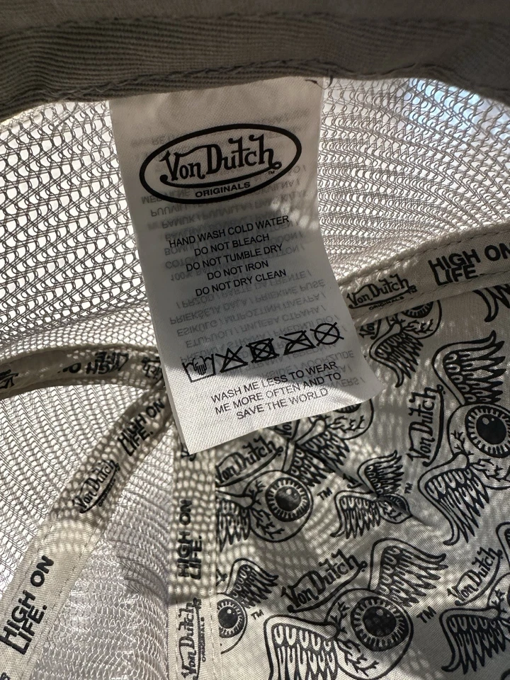 Von Dutch Originals TM Trucker Hat - Sand - 2024 - Imagen 4 de 4