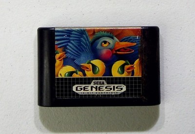 Flicky SEGA Genesis Video Game Classic Arcade Platformer