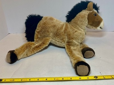 Rare Vintage Steiff  Poppy  Horse Super Soft 124112 Tags And Button In Ear