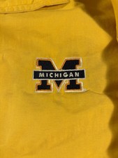 Vintage University of Michigan Wolverines Full Zip Windbreaker Jacket