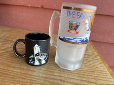 Vintage Thiokol Space Operations Beer Mug Coffee Cup Space Shuttle Discovery 22K