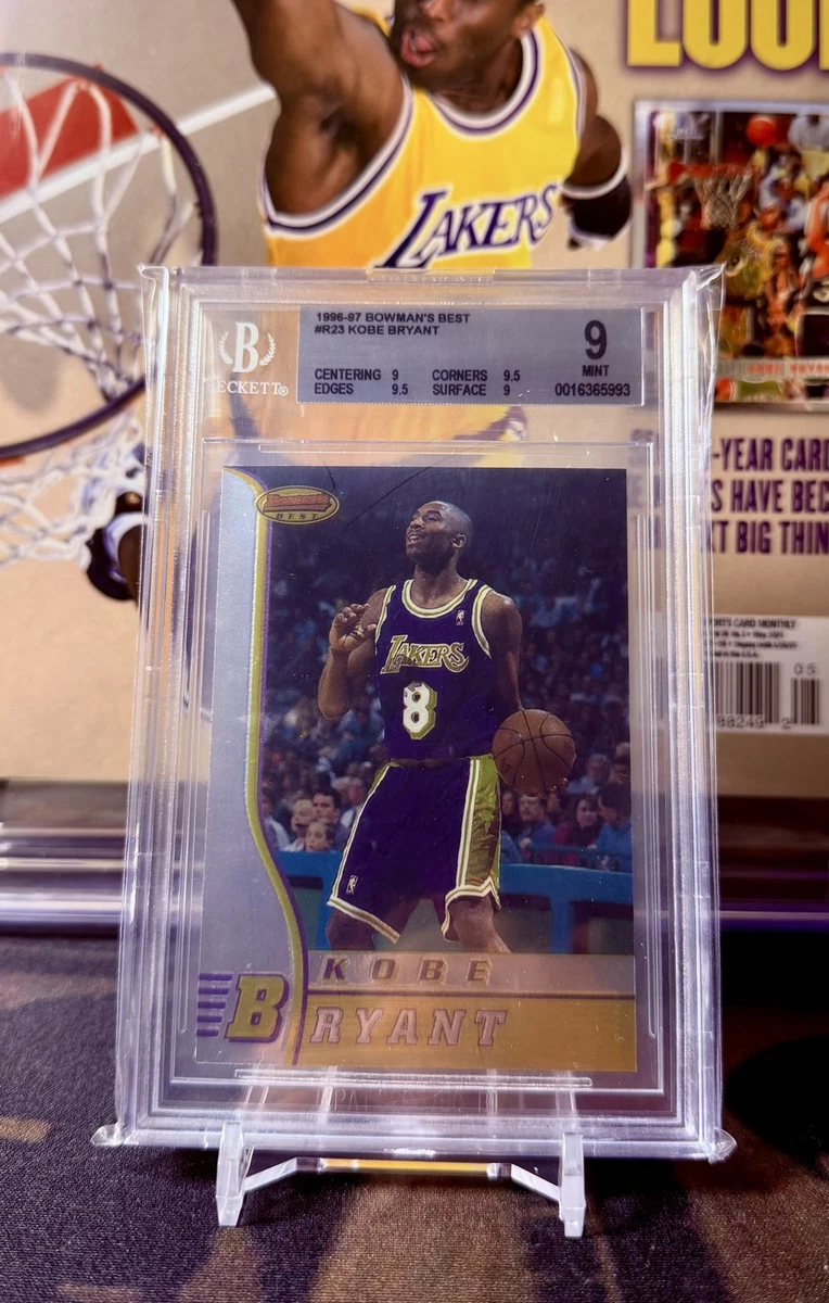 Bowman Kobe Bryant Grade 9.5 Basketball Rookie Sports Trading