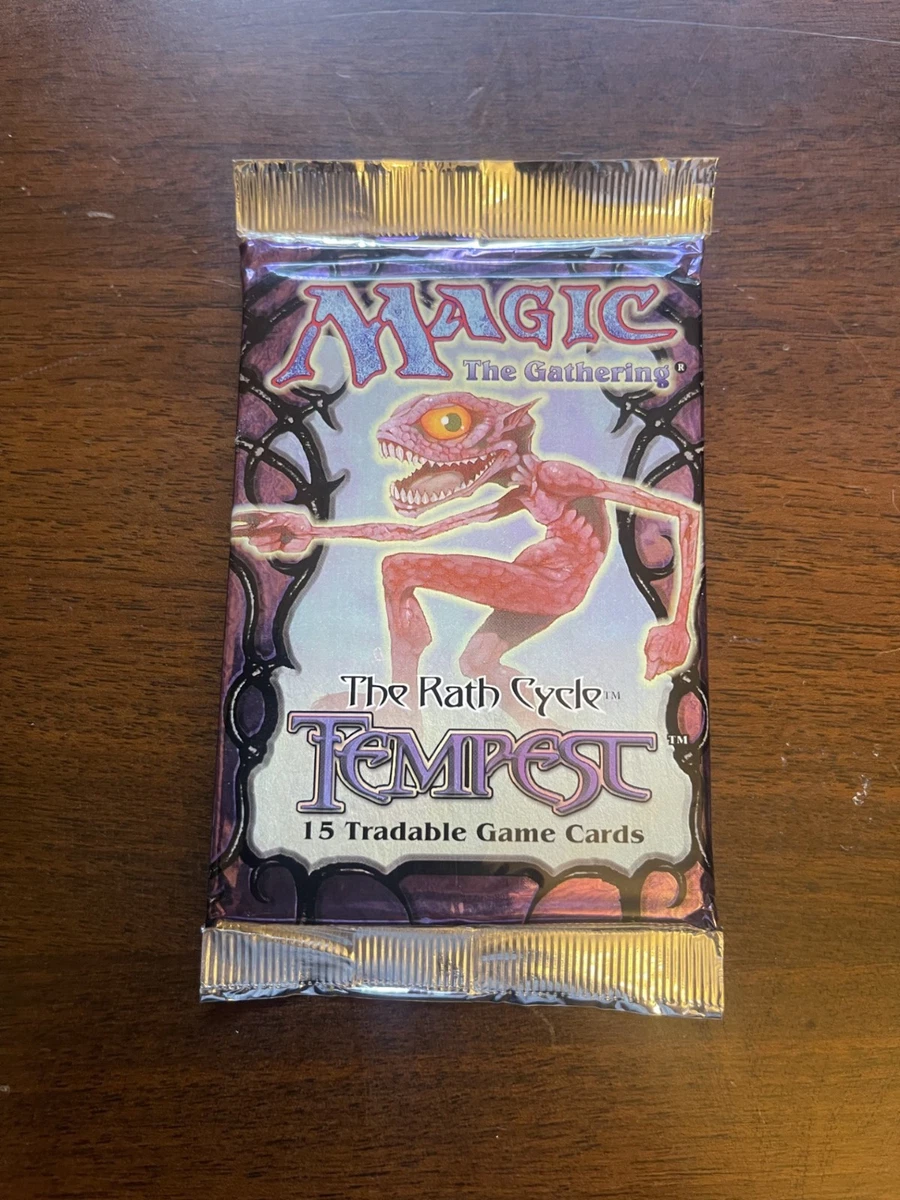 Magic: The Gathering Tempest Sealed Collectible Card Game Packs