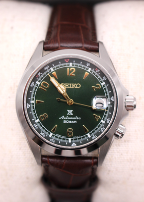 SEIKO PROSPEX Alpinist SBDC091 Green Mechanical Automatic Men's