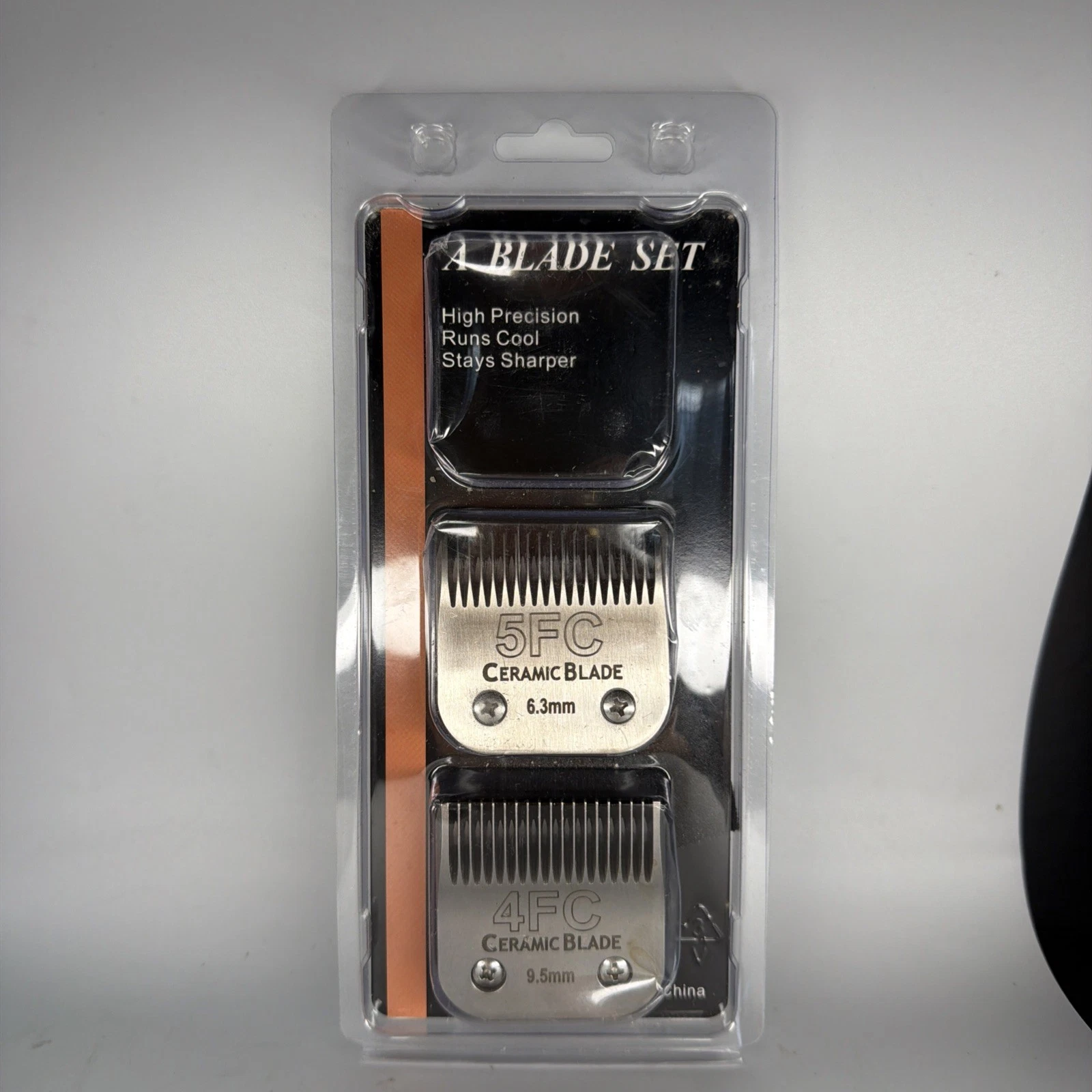 Size 5FC/4FC Detachable Pet Dog Grooming Clipper Ceramic Blades Set Of 2 NEW
