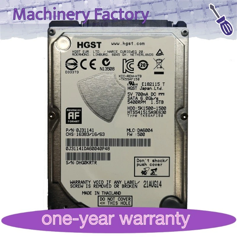 HGST Internal Hard Disk Drives 1.5 TB Storage Capacity for sale | eBay