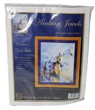 Kustom Krafts Arabian Jewels Counted Cross-stitch Kit #99907 Horse