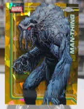 2026 Topps Chrome Marvel Sapphire Man-Thing #75 Gold 04/50