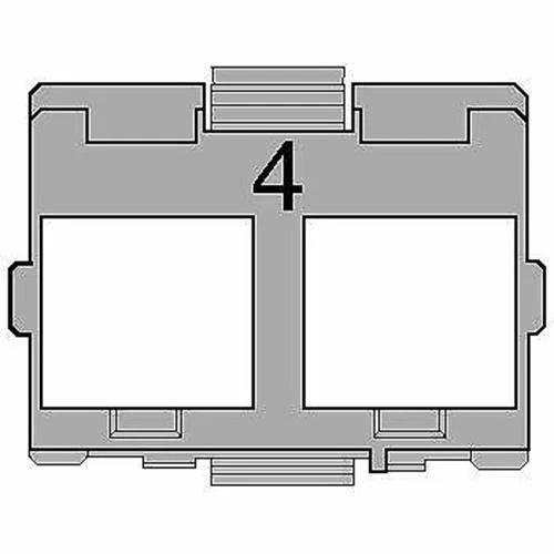 Niko 00-654 Fit with Clear Statement 4. Suitable for UTP and FTP