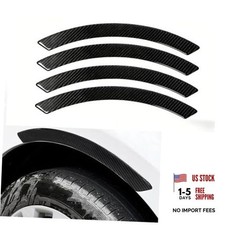 Car Fender Protector Strips, Anti-scratch Waterproof Fender 4 PCS Carbon Fiber