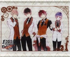 Diabolik Lovers Chaos Lineage A3 Tapestry Scarlet Violet Orange Wall Decor