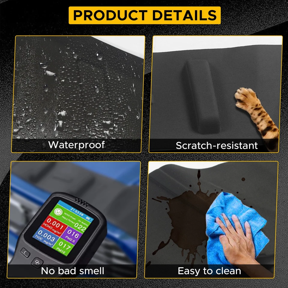 Matte Black Hood Protector Shield Deflector fits 2023-2024 Ford F250 F350 F-450 - Image 4 of 4