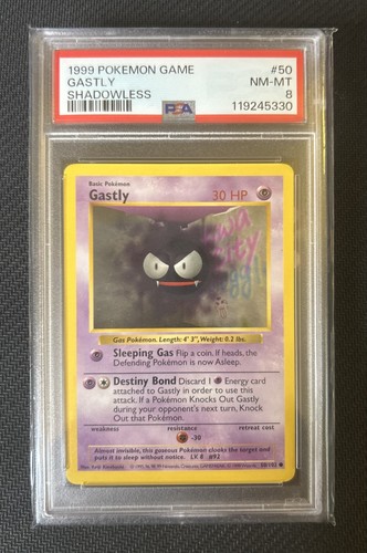 Gastly (Shadowless) graded PSA 8 for sale on eBay