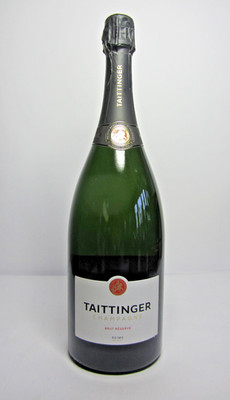 (63,33  /L) Champagne Taittinger Brut Reserve 1.5 Liter Magnum 12,5 % alc.