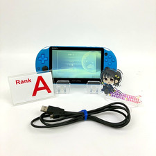 Sony PS Vita PCH-2000 Aqua Blue Console Only A Rank Region Free 1Day Ship 248
