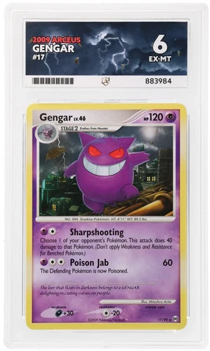 ACE 6   - Gengar - 17/99 - Platinum Arceus - Pokemon English