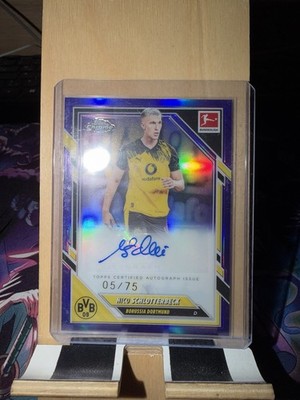 Topps Chrome Bundesliga 25/26 Nico Schlotterbeck Autogramm /75